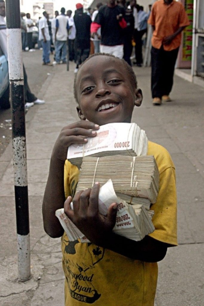 Zimbabwe inflation hits 57 percent