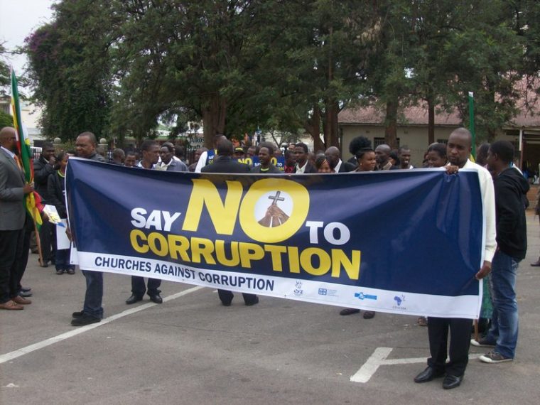 Corruption-Banner