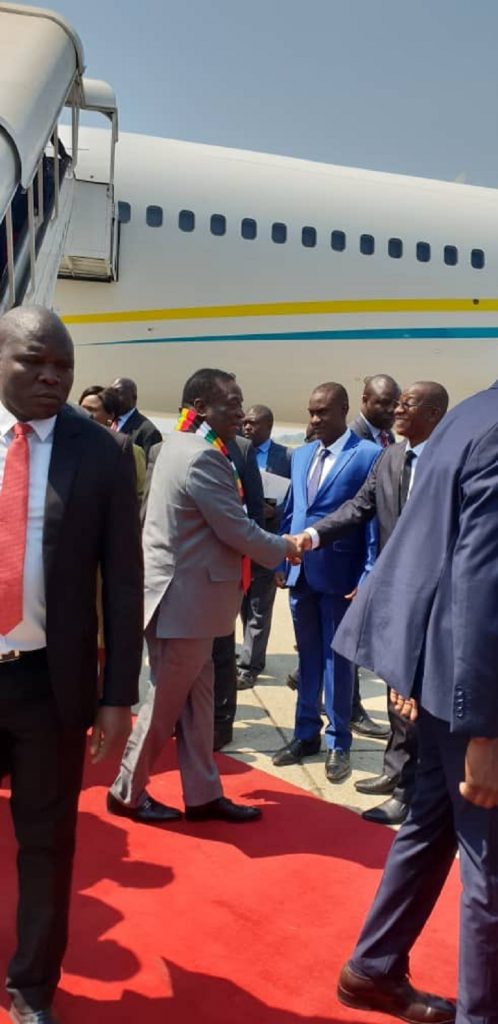 Mnangagwa says Zimbabwe is back on the map