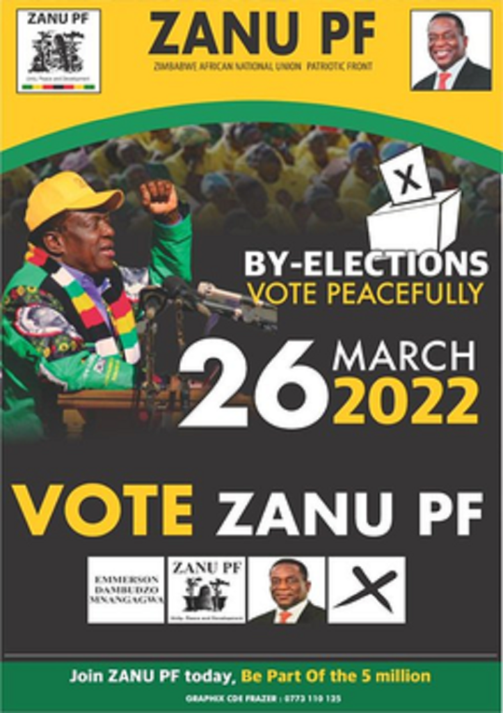 Are you aware that ZANU-PF holds 21 of the 38 parliamentary seats Matebeleland?